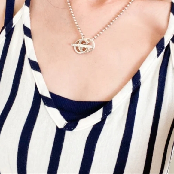 Auth Gucci Interlocking Necklace / Gorgeous 😍 - Picture 10 of 11